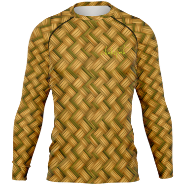 Chokefish™ Long Sleeve Rashguard Textures Men's Shirt-004